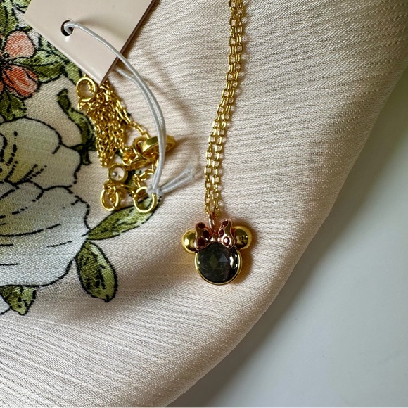 Kate Spade Minnie Mouse Necklace NWT - Picture 3 of 5